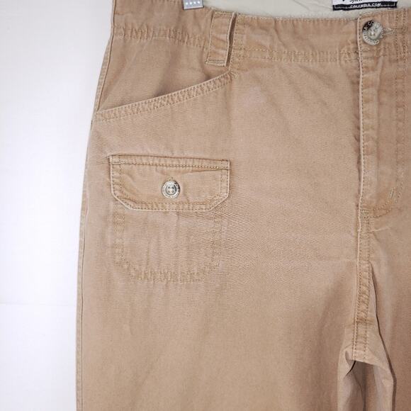 Columbia Khaki Pocket Hiking Pants Size 10 - Picture 5 of 5